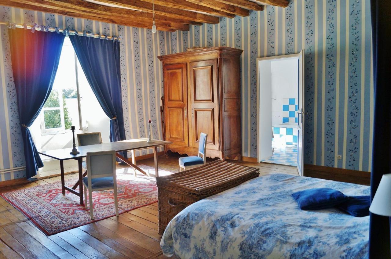 Les Chambres Du Logis Du Chatelier Bressuire Eksteriør billede