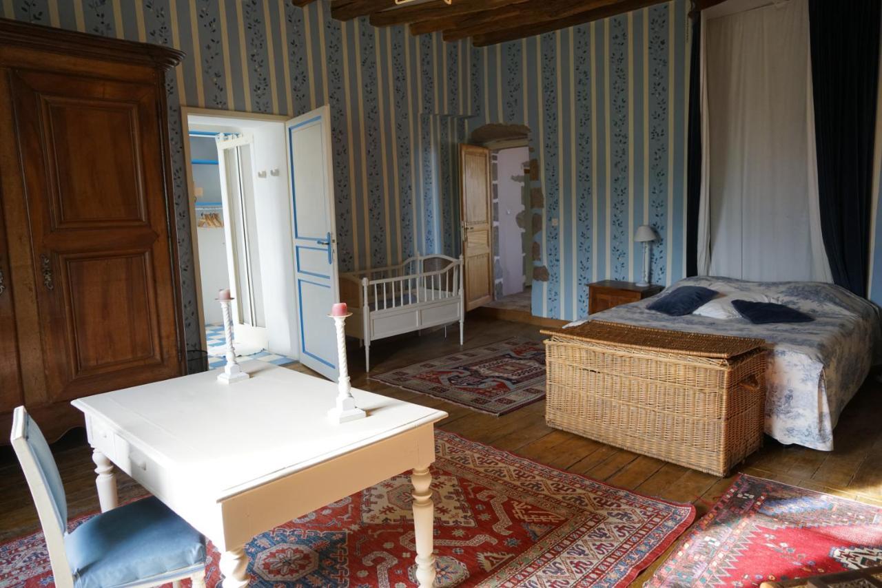 Les Chambres Du Logis Du Chatelier Bressuire Eksteriør billede