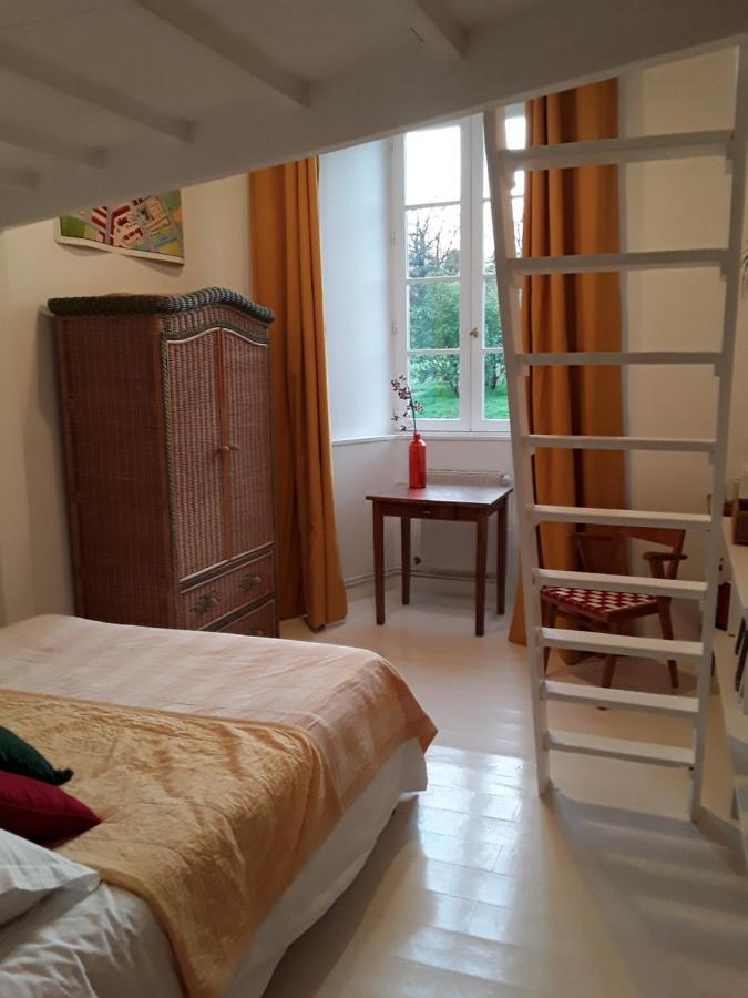 Les Chambres Du Logis Du Chatelier Bressuire Eksteriør billede
